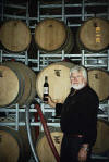 cellar at ceccanti winery Mongans Bridge
